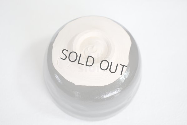 Photo6: Mino yaki ware Japanese tea bowl Kuro Raku Shoraku Kibo chawan Matcha Green Tea