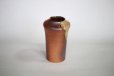 Photo7: Shigaraki pottery Japanese small vase mimi inka H 105mm