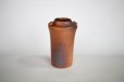 Photo6: Shigaraki pottery Japanese small vase mimi inka H 105mm