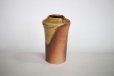 Photo5: Shigaraki pottery Japanese small vase mimi inka H 105mm