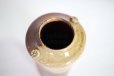 Photo2: Shigaraki pottery Japanese small vase mimi inka H 105mm (2)
