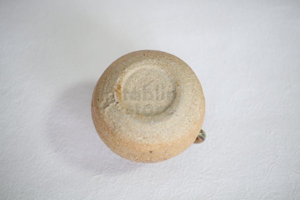 Photo3: Shigaraki pottery Japanese small vase kataturu H 70mm