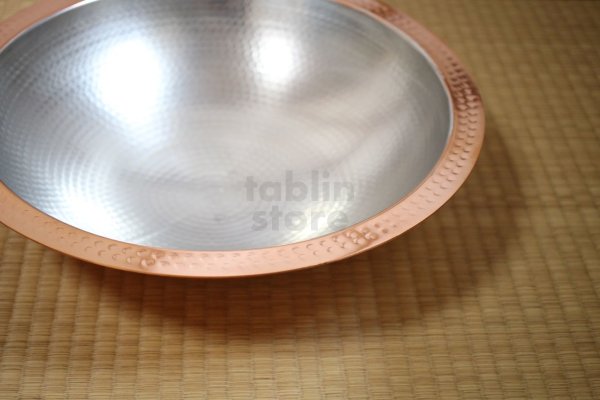 Photo1: Japanese Copper Nabe Hot Pot Shabushabu hammerd