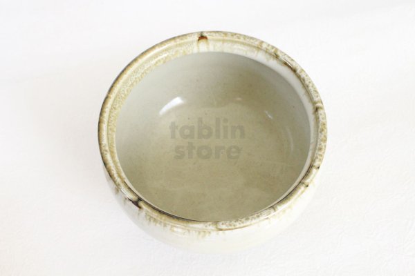 Photo10: Kiyomizu porcelain Japanese tea ceremony kensui tea bowl Sahei karatsu pottery