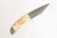 Photo2: Kiridashi Grafting knife Japanese Woodworking Okeya Yasuki blue 2 steel fujimaki (2)