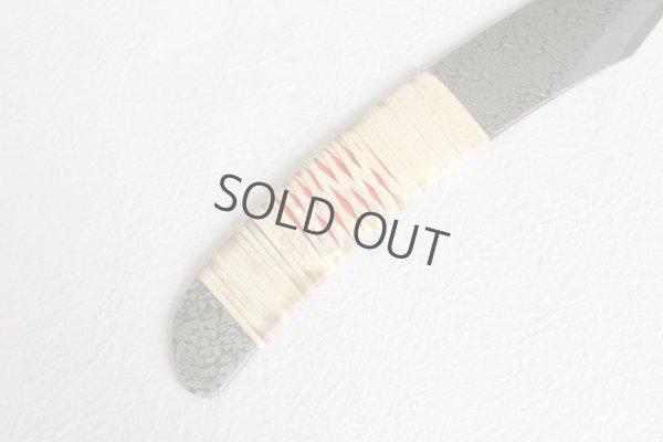 Photo11: Kiridashi Grafting knife Japanese Woodworking Okeya Yasuki blue 2 steel fujimaki