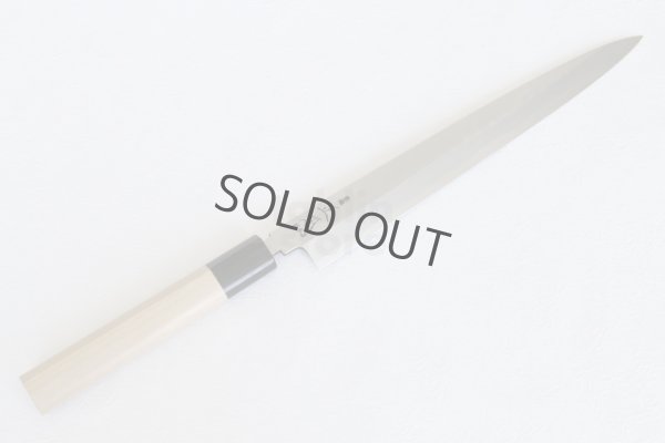 Photo4: Masamoto so honten Japanese knife Honkasumi Gyoku white Sashimi Yanagiba  