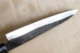 Photo9: Shokei Funaki white 2 steel Lacquer wisteria string cord handle Sashimi Sujihiki knife 180mm