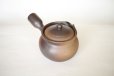 Photo14: Shikou kyusu tea pot Japanese Fujiso pottery banko Yakishime 280 ml (14)