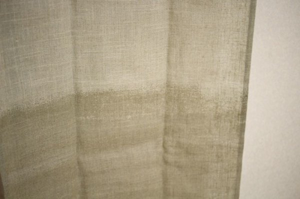 Photo3: Noren Japanese Curtain Doorway NM SD gradation dark green 85 x 150 cm