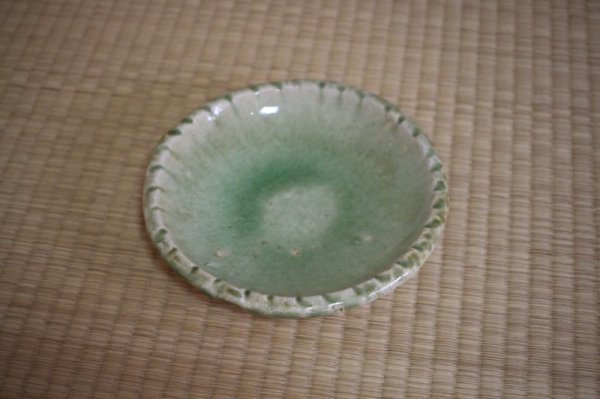 Photo8: Shigaraki pottery Japanese Serving plate nonohara D 20cm