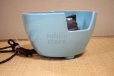 Photo2: Electric charcoal Japanese tea ceremony blue seiji pottery benibachiburo (2)