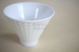 Photo5: Mino ceramics Sencha wan Japanese tea cup asagao  80ml set of 2