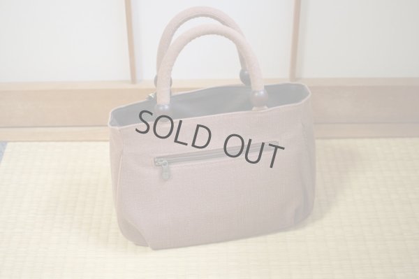 Photo12: Japanese dyeing Kakishibu persimmon tannin TOTE hand bag handmade wagara brown