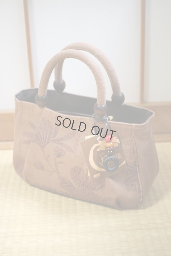 Photo10: Japanese dyeing Kakishibu persimmon tannin TOTE hand bag handmade wagara brown