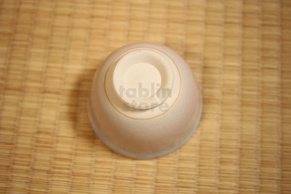 Photo5: Hagi yaki ware Japanese tea pot cups set Himec with stainless tea strainer 340ml