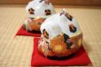 Photo4: Japanese Lucky Cat Kutani Porcelain Maneki Neko fu mori pair H11.5cm (4)