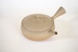 Photo11: Tokoname Japanese tea pot Gyokko pottery tea strainer flat shape yakishime 250ml