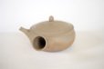 Photo4: Tokoname Japanese tea pot Gyokko pottery tea strainer flat shape yakishime 250ml