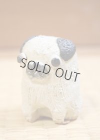 pug dog Shigaraki pottery Japanese doll H6cm