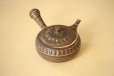 Photo10: Tokoname Japanese tea pot kyusu Tosen carved nerikomi 340ml