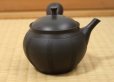 Photo5: Tokoname Japanese tea pot Hokuryu ceramic tea strainer nota black 270ml