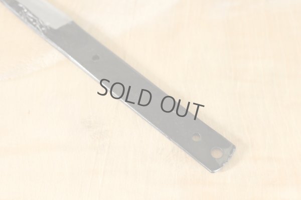 Photo4: Shokei blank blade Kurouchi white 2 steel Hanmaru Tanto Fixed Blade Knife 70mm