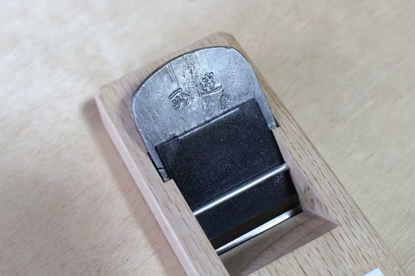 Photo1: Tsunesaburo Meigoryomou Aogami Blue super steel Rentetsu smoothing plane kanna