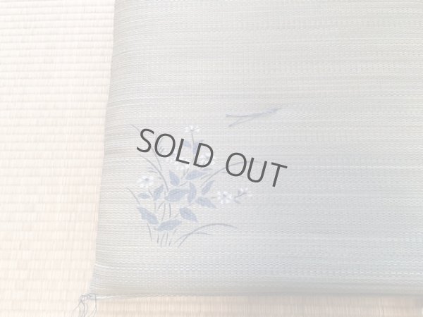 Photo8: Japanese rush grass floor pillow cushion zabuton flower psdik lb 55 x 55cm