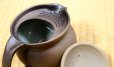 Photo8: Shikou tea pot Japanese Fujiso pottery banko Yakishime 450 ml