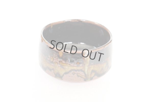 Photo6: Mino ware pottery Japanese tea ceremony bowl Matcha chawan bekko glaze miyabi