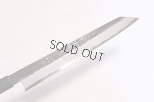 Photo11: Takayuki Iwai Blue 2 steel Ibuki Kurouchi black finish Kiritsuke Sashimi knife 270mm