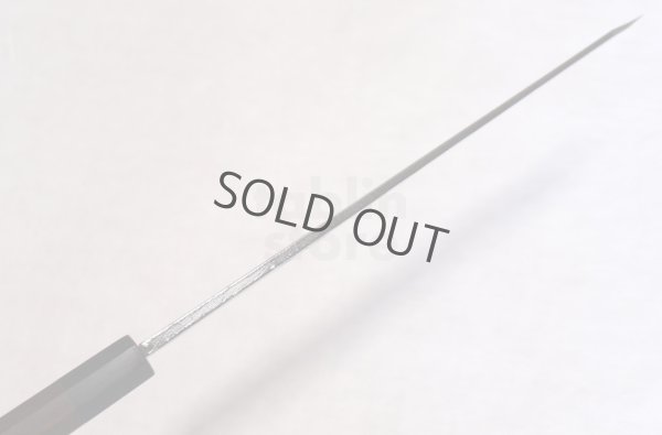 Photo6: Takayuki Iwai Blue 2 steel Ibuki Kurouchi black finish Kiritsuke Sashimi knife 270mm