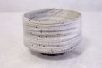 Photo2: Shigaraki pottery Japanese tea ceremony bowl white glaze hakeme matcha chawan (2)
