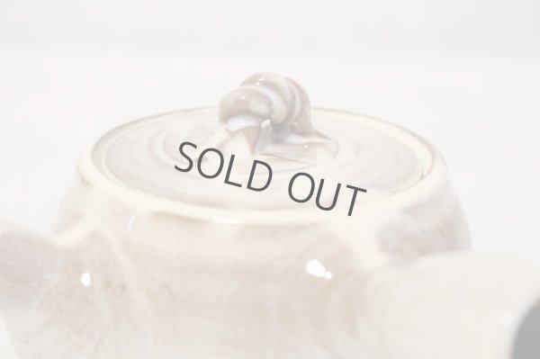Photo11: Hagi ware Senryuzan climbing kiln Japanese tea pot kyusu hinerite 360ml
