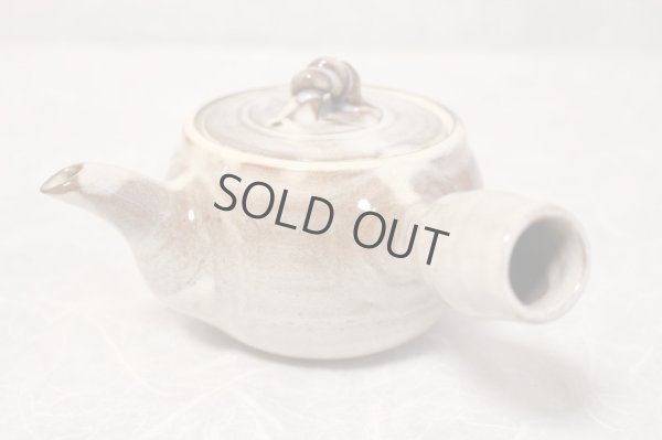 Photo10: Hagi ware Senryuzan climbing kiln Japanese tea pot kyusu hinerite 360ml