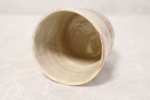 Photo8: Hagi Senryuzan climbing kiln Japanese pottery tumbler shochu kama ni set of 2