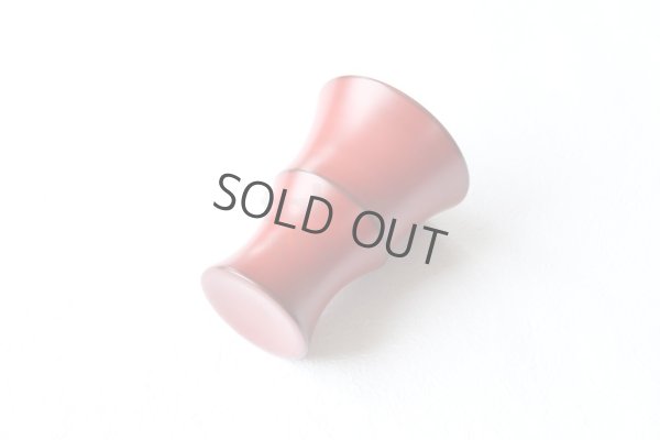 Photo5: Japanese Echizen Urushi lacquer jinoko shu red sake cup bajohai D64mm 60ml