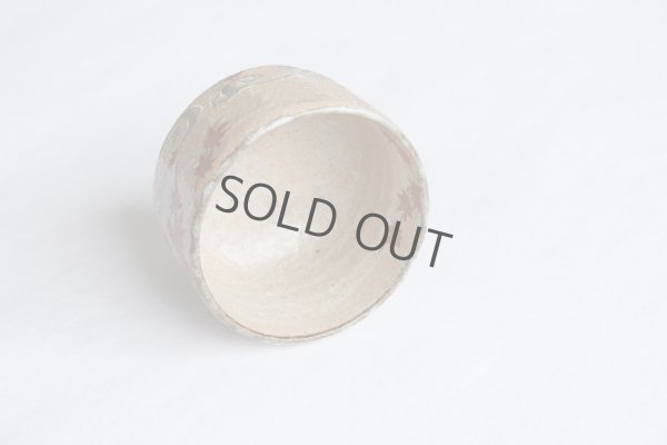 Photo7: Kiyomizu Kyoto Japanese matcha tea bowl chawan Ryoji iroe autumn leaves pottery