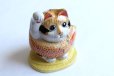 Photo6: Japanese Lucky Cat Kutani Porcelain Maneki Neko yonhachi oukoku H 14.5cm 