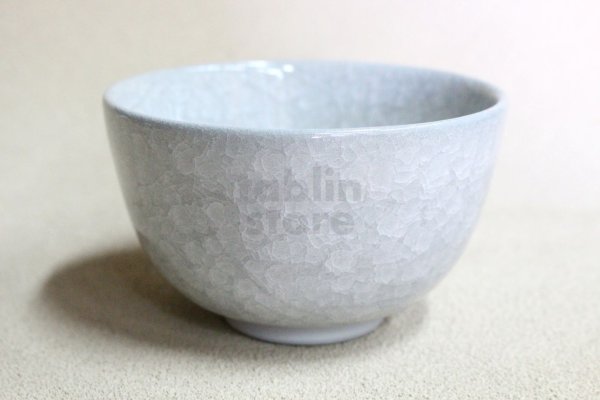 Photo2: Kiyomizu Japanese pottery tea ceremony bowl matcha chawan gray hyoretsu Junzo
