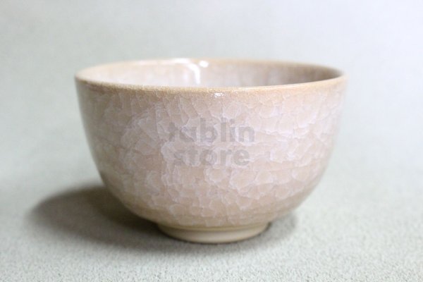 Photo1: Kiyomizu Japanese pottery tea ceremony bowl matcha chawan tsuchi hyoretsu Junzo