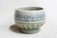 Photo4: Kiyomizu porcelain Japanese sake guinomi Minoru Ando shinogi haiyu  (4)