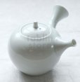 Photo5: Arita Porcelain Japanese tea pot white ceramic strainer hakuto 400ml