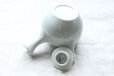 Photo3: Arita Porcelain Japanese tea pot white ceramic strainer hakuto 400ml