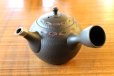 Photo3: Tokoname ware Japanese tea pot kyusu ceramic strainer YT Hokuryu birishu 180ml (3)