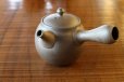 Photo3: Tokoname pottery YT Japanese tea pot kyusu yakishime Yutaka sakura 200ml (3)