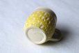 Photo12: Tokoname Japanese pottery Coffee Mug tea cup hand carved polka-dot Kenji 260ml (12)