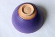Photo5: Kiyomizu sd pottery Japanese matcha tea ceremony bowl murasaki shikibu purple