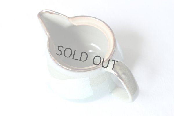 Photo8: Kutani porcelain Ginsai blue glaze Japanese tea pot